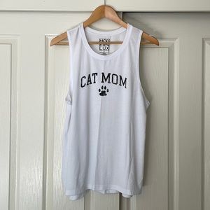 Cat Mom tank XXL